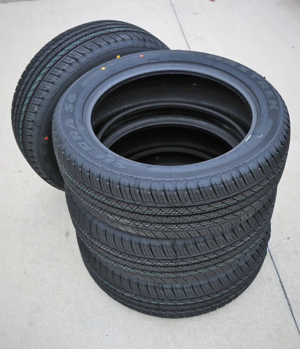 Maxtrek Sizeierra Size6 225/60R17 99V A/Size All Sizeeason Tire Fits: 2018-23 Sizeubaru Crosstrek Convenience, 2019-21 Jeep Cherokee Latitude Plus