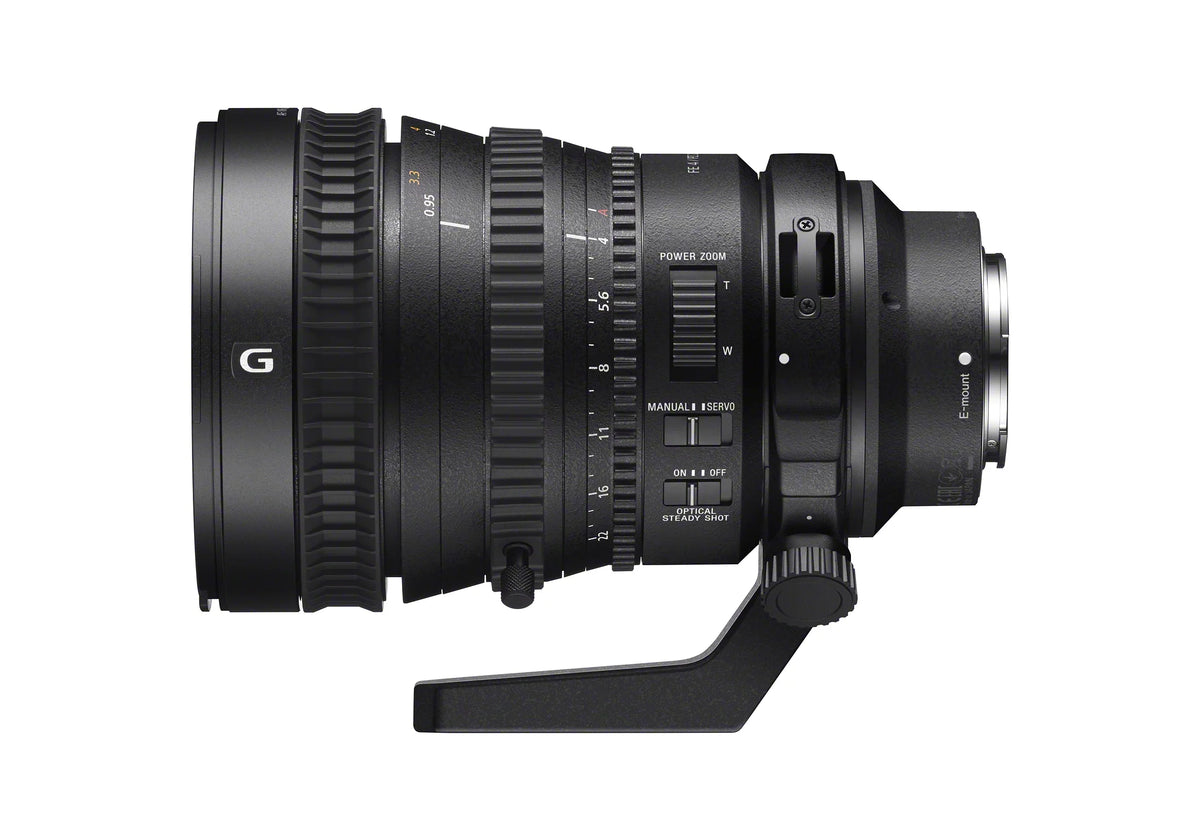 SizeELP28135G FE PZ 28-135mm F4 G OSizeSize E-mount Power Zoom Lens