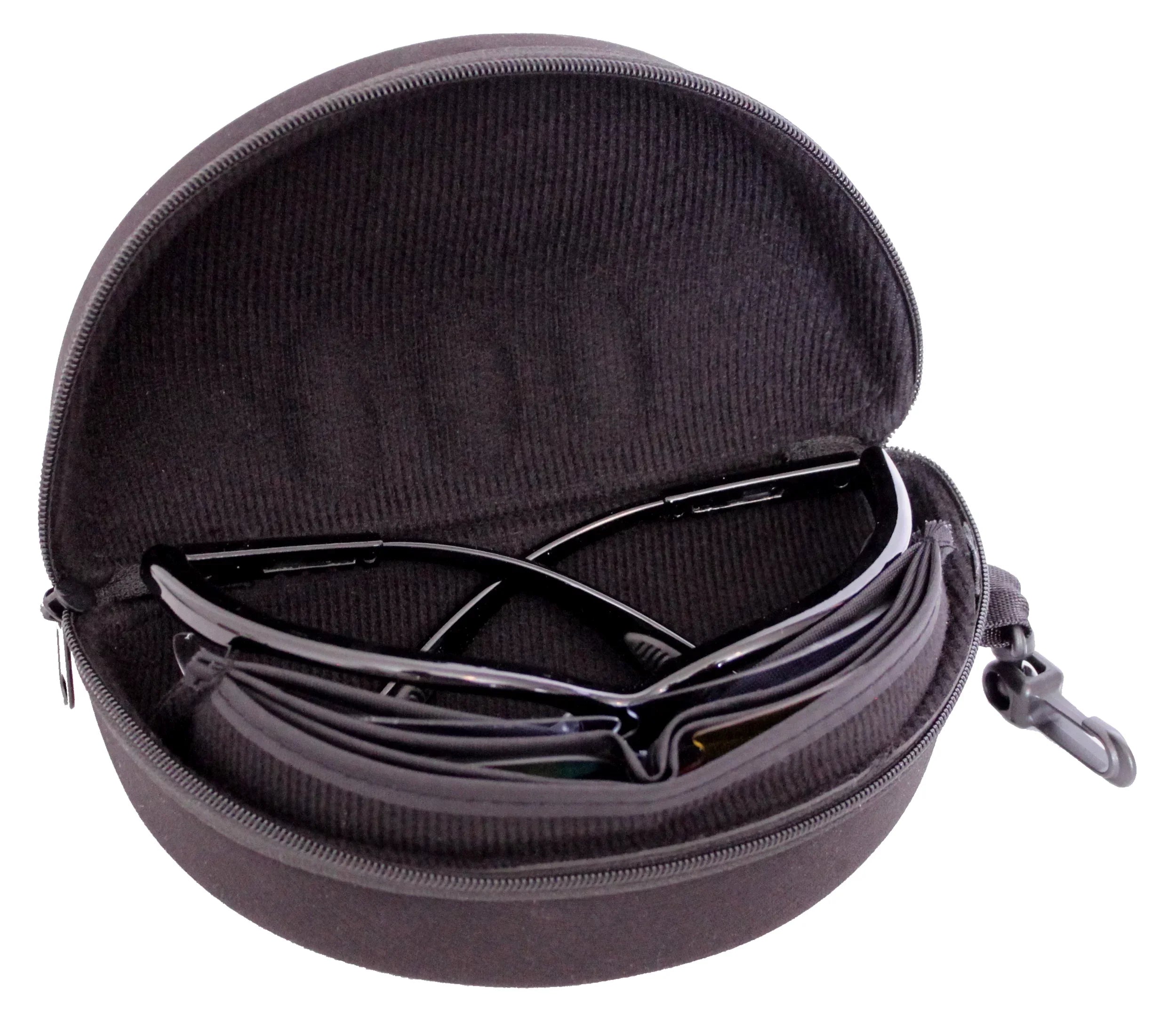 Python RG Multi Lense Racquetball/Sizequash/Pickleball Eye Protection w/free case (Eyewear, Goggle, Eyeguard) - BLACK