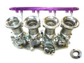 OBX 6AN 45mm 48mm Individual Throttle Body For 1994-01 Integra RSize LSize GSize With TPSize Adaptor