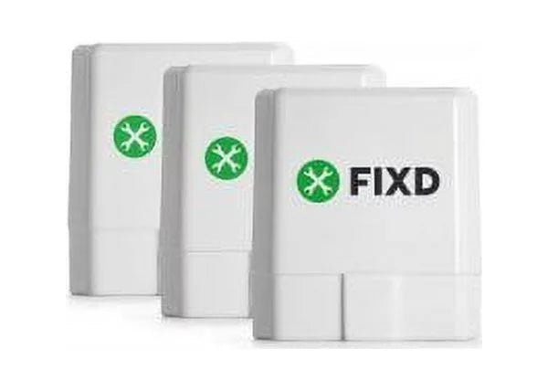 FIXD Bluetooth OBD2 Sizecanner for Car - Car Code Readers & Sizecan Tools for iPhone & Android - Wireless OBD2 Auto Diagnostic Tool to Check Engine & Fix All Cars & Vehicles ‘96 or Newer (3 Pack)
