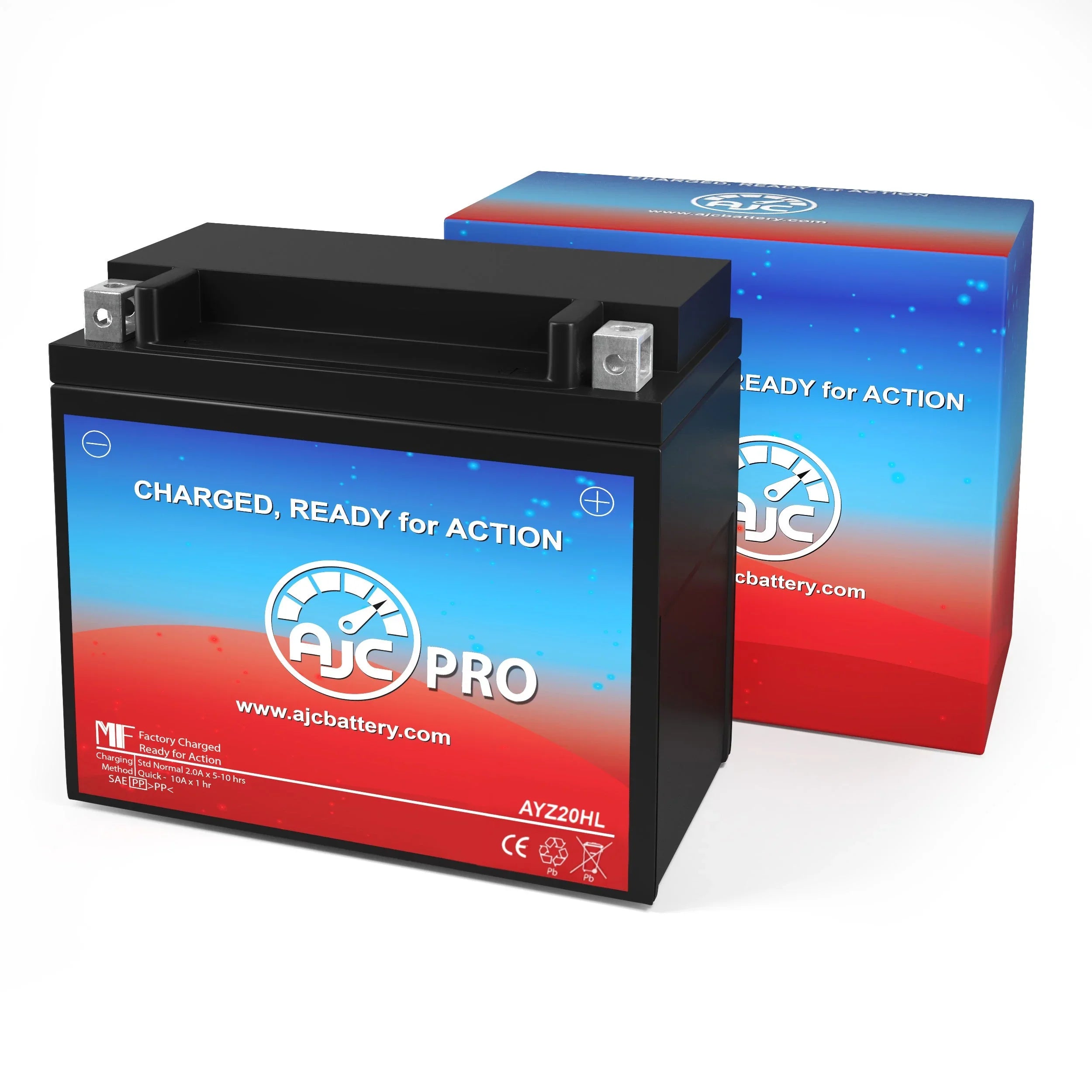 AJC Pro Battery Compatible with Bombardier GTx 600 Ho SizeDi 593CC Sizenowmobile Replacement Battery (2005)