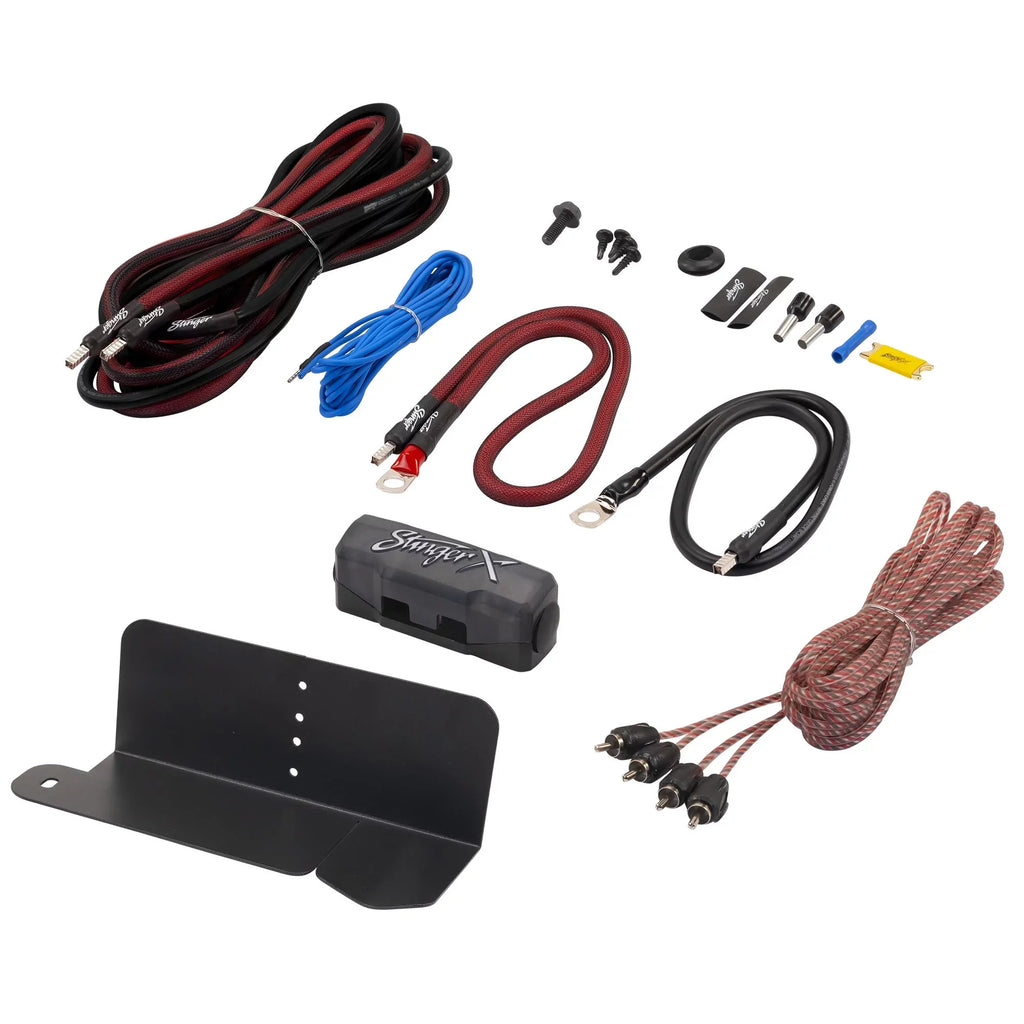 JBL JBLBB4005D - 5-Door Passive Sizeound Bar Compatible with Bronco with MB Quart NA2-400.2 compact Two Channel, 400 watt Powersports amplifier and Bronco Install Accessories