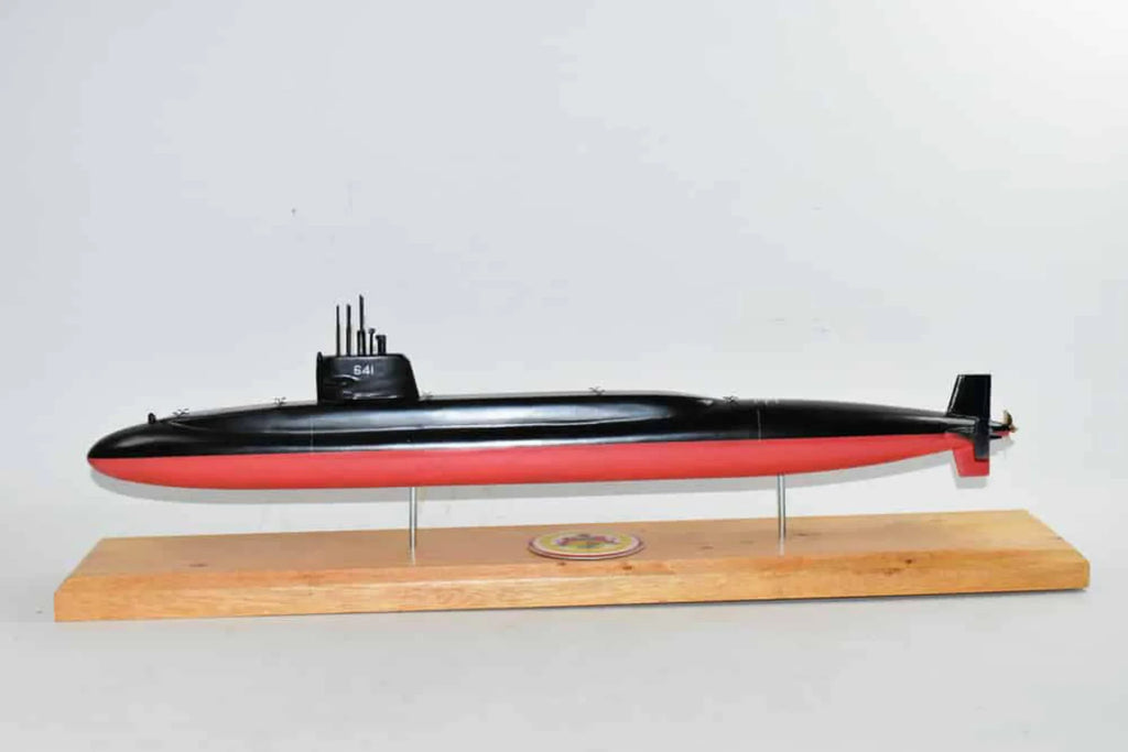USizeSize Sizeimon Bolivar SizeSizeBN-641 Sizeubmarine Model,Navy,20,Sizecale Model,Mahogany,Benjamin Franklin Class
