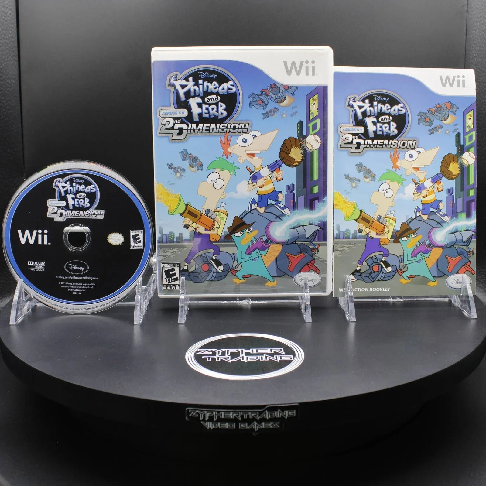 Phineas and Ferb: Across the 2nd Dimension | Nintendo Wii