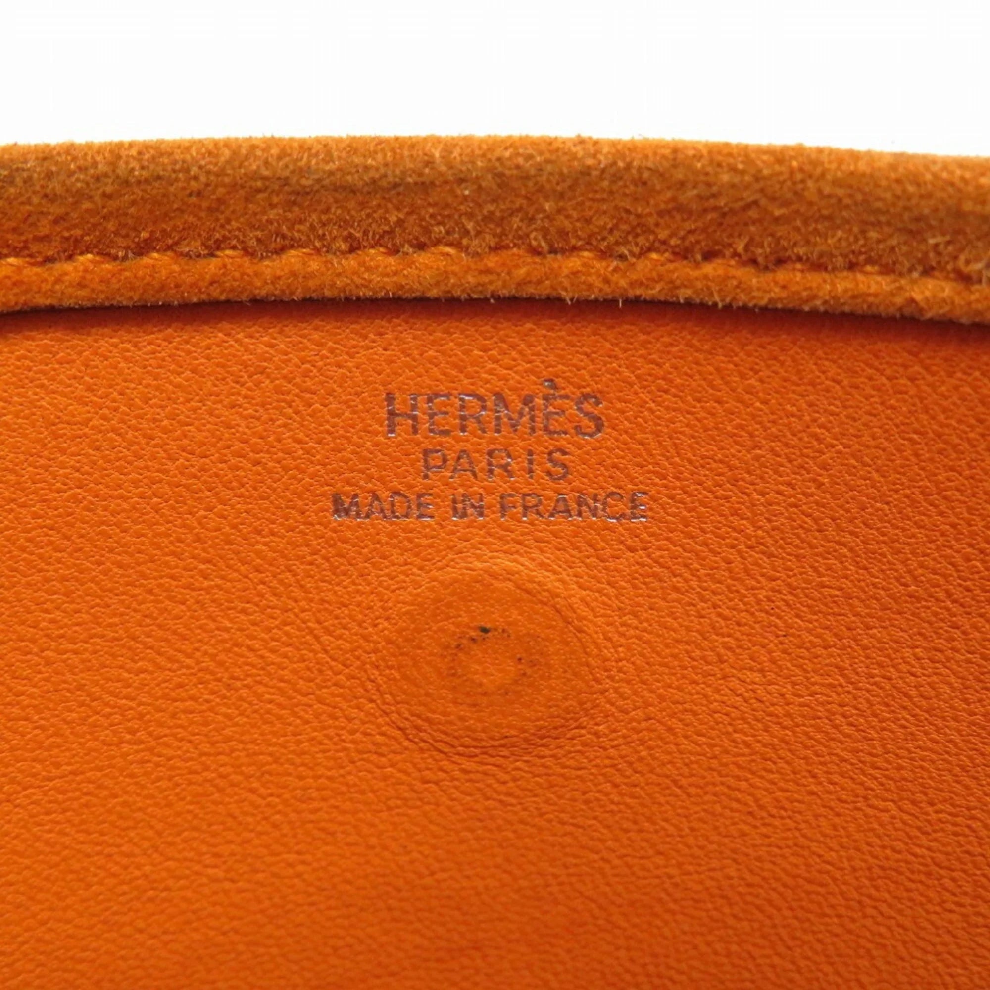 Pre-Owned Hermes Evelyn TPM Dobris Orange Sizehoulder Bag □ H Engraved 0069HERMESize (Fair)