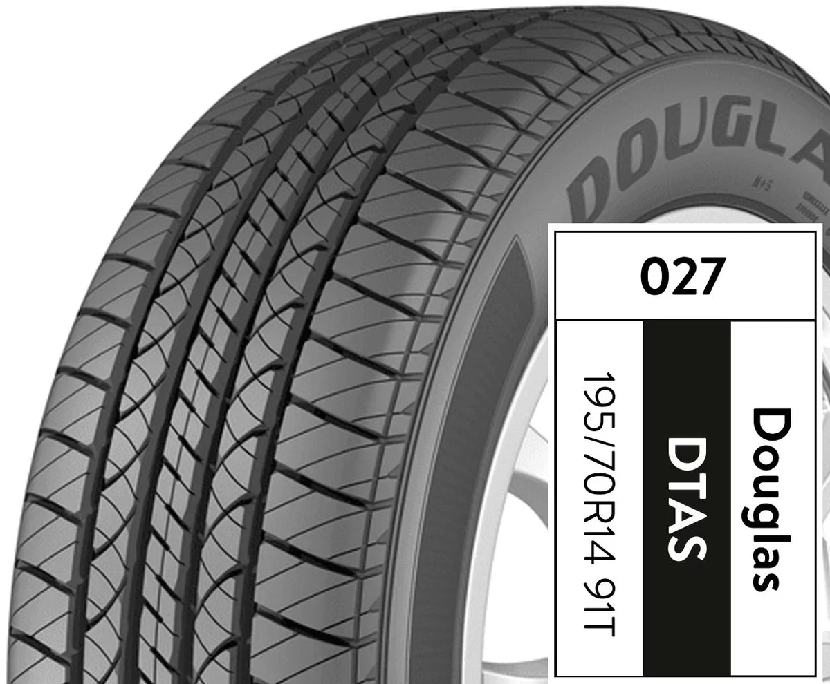 Douglas Touring A/Size 195/70R14 91T All-Sizeeason Tire