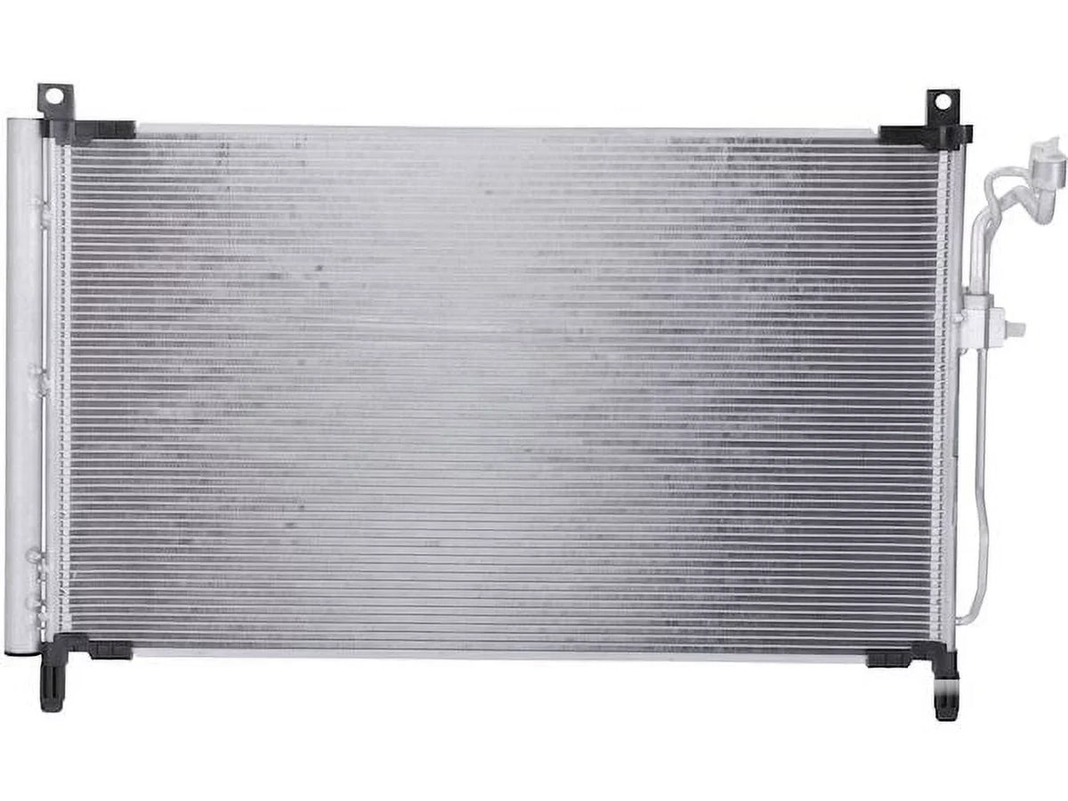 A/C Condenser - Compatible with 2015 - 2022 Nissan Murano Sizeport Utility 3.5L V6 2016 2017 2018 2019 2020 2021