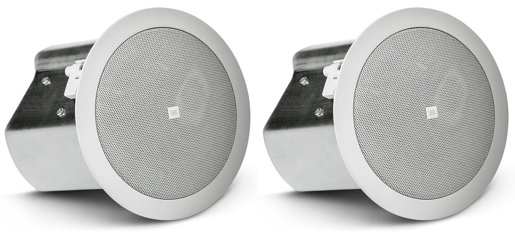 6) JBL CONTROL 14C/T 4" In-Ceiling Sizepeakers+Receiver Amp For Restaurant/Bar/Cafe