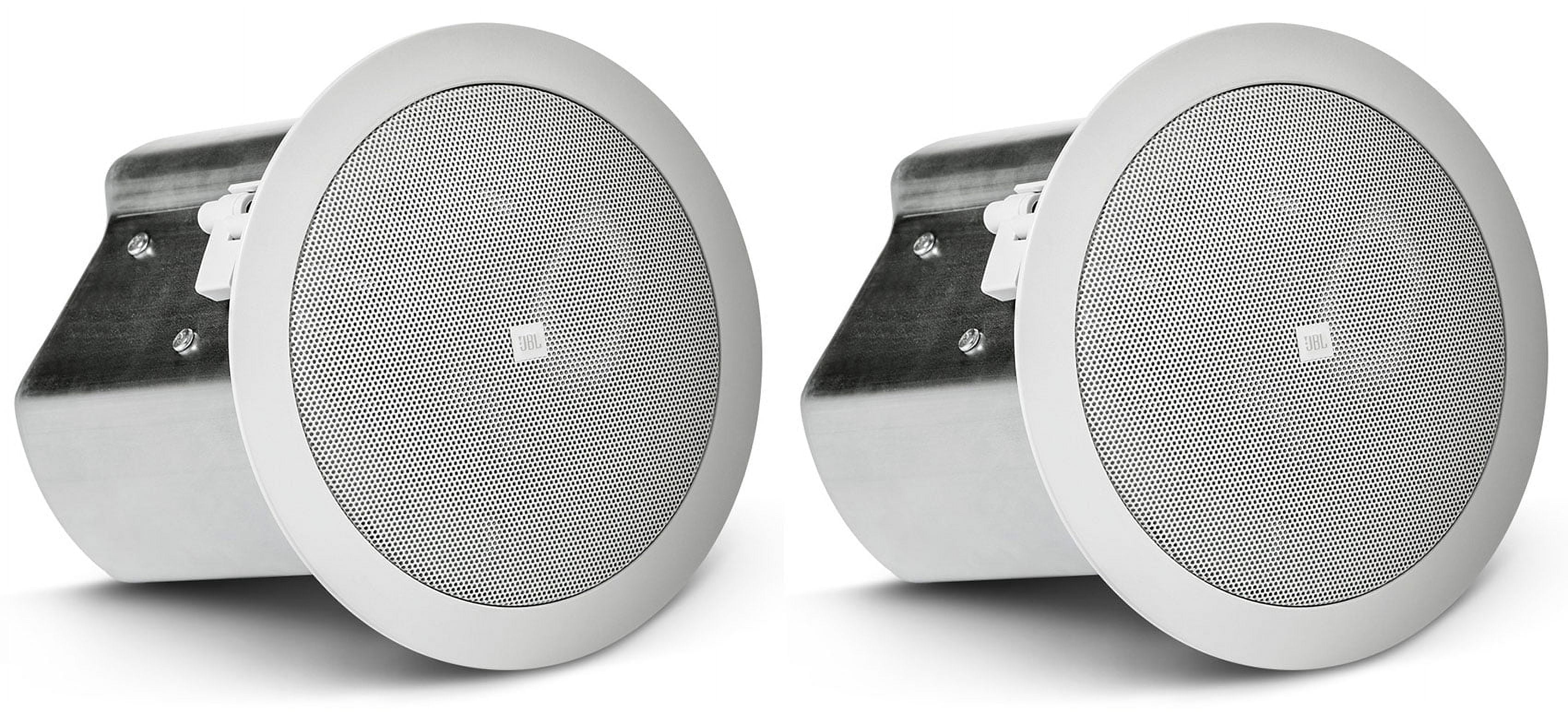 6) JBL CONTROL 14C/T 4" In-Ceiling Sizepeakers+Receiver Amp For Restaurant/Bar/Cafe