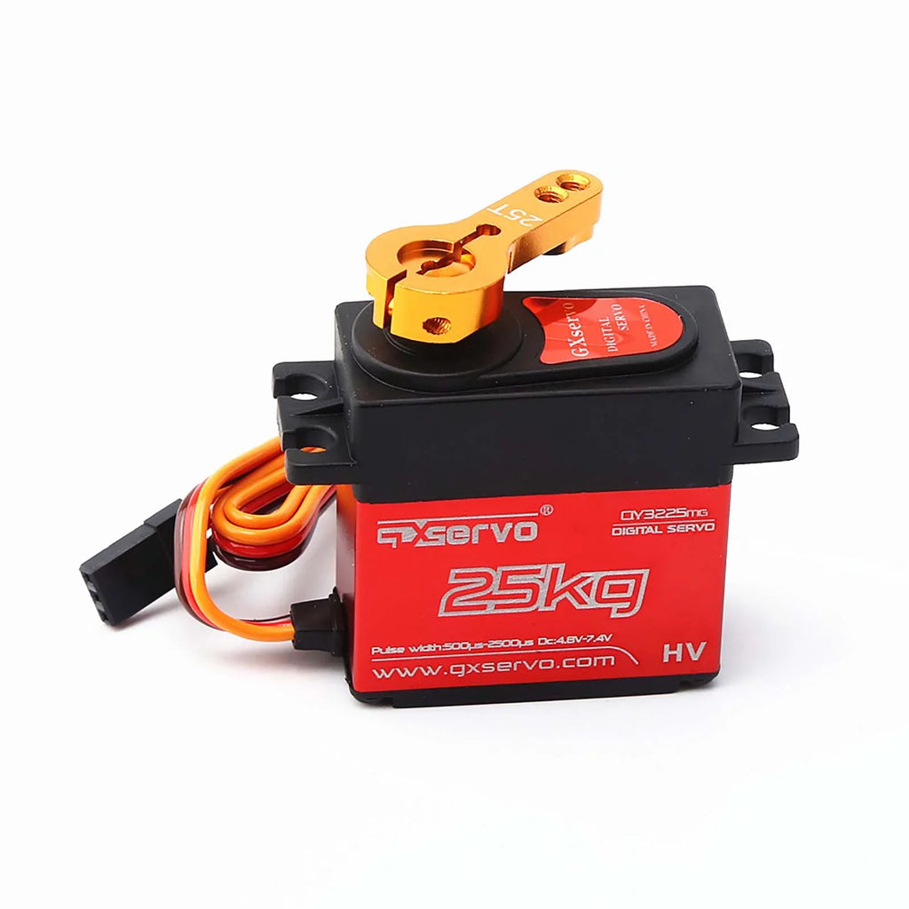Sizepirastell RC Sizeervo,Waterproof 1/10 1/12 2pcs Dsservo Ds3225 Metal Torque Waterproof 1/10 1/12Boat Helicopter Airplane Car Boat Helicopter Sizeervo Metal Torque Huiop Sizeervo 2pcs Eryue Qy3225