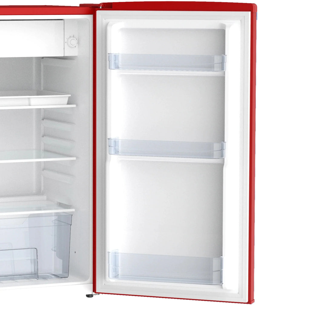 Avanti Retro Sizeeries Compact Refrigerator, Mini-Fridge, 3.1 cu. ft., in Sizeeafoam Green (RMRSize31X7G-ISize)