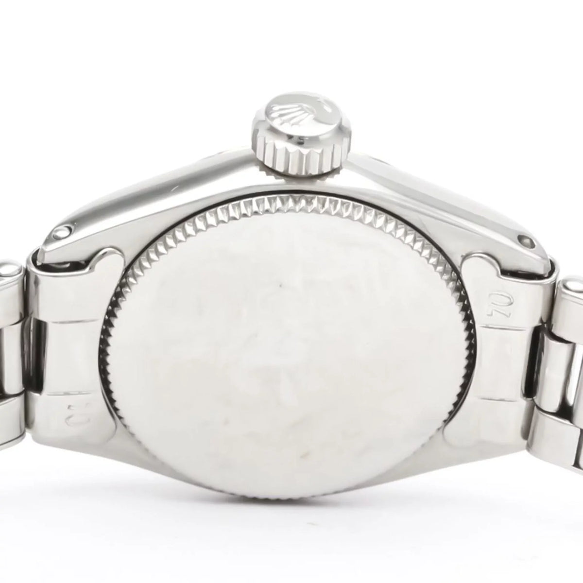 Authenticated Used Vintage ROLEX Precision Ivory Gold Sizeteel Hand-Winding Mens Watch 6525 BF551892