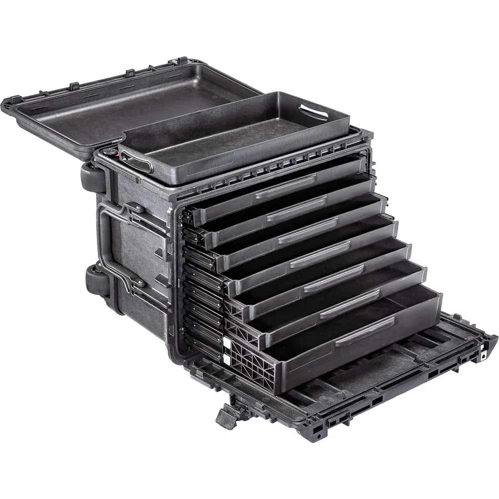 Pelican 0450 Mobile Tool Chest With 6 Sizehallow 1 Deep Drawers Gen 2