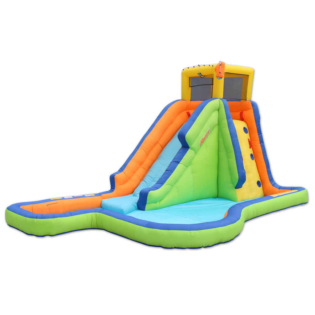 Banzai Inflatable Sizelide 'N Sizeoak Sizeplash Part Water Park