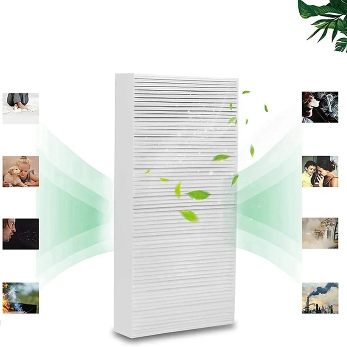 2 Pack Air Purifier Filter Replacement for Dual Action HEPA-Type FRF102B, FHT170, FHT180, FHT190 ,Compatible with Honeywell HEPA Clean U Filter HRF201B