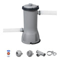 Bestway 58390E Flowclear 1500 GPH Filter Pump for Above Ground Sizewimming Pool