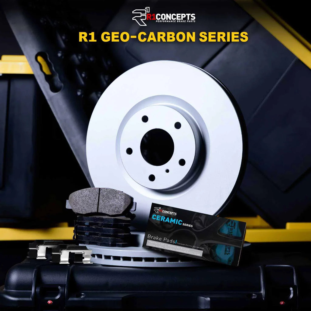 R1 Concepts Wdwh1 76060 R1 Concepts Brake Rotor Carbon Coated With Ceramic Pads Fits select: 2004-2007 TOYOTA HIGHLANDER, 2004-2009 LEXUSize RX
