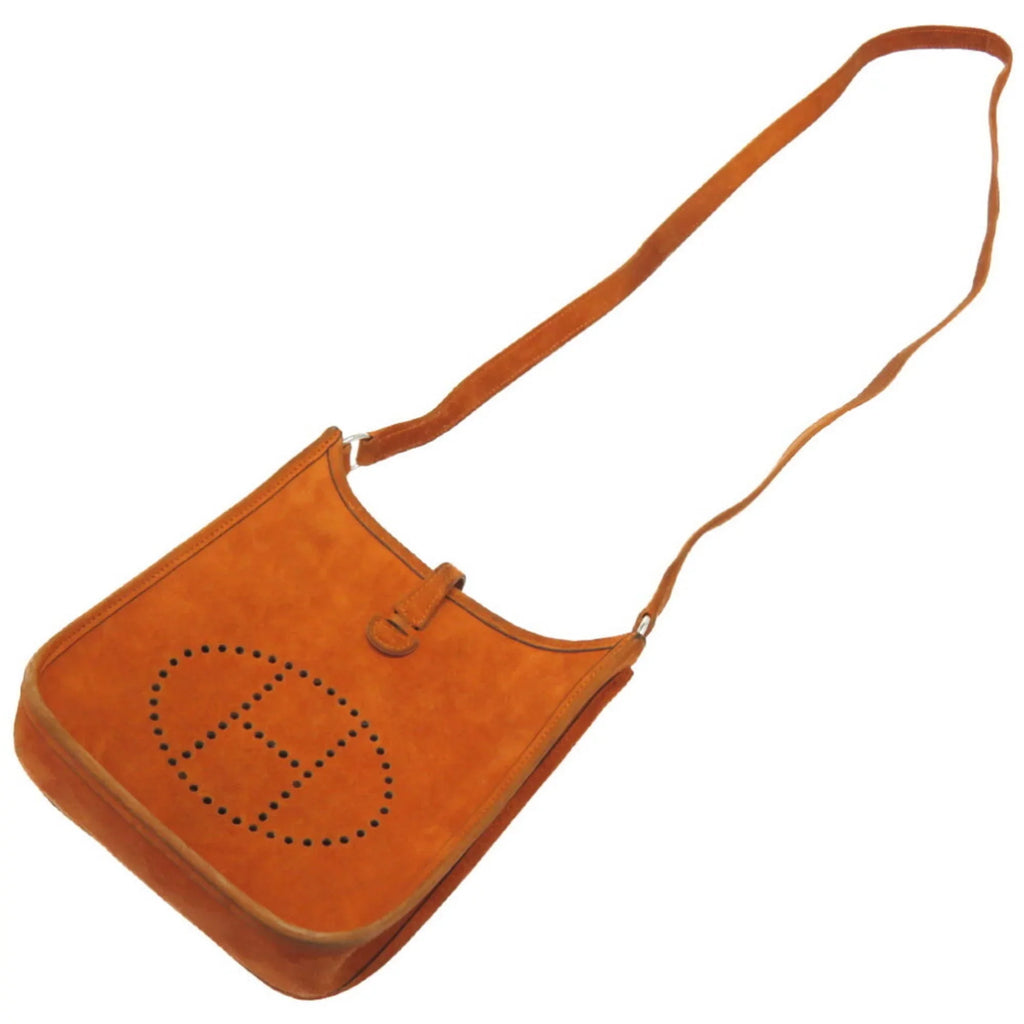 Pre-Owned Hermes Evelyn TPM Dobris Orange Sizehoulder Bag □ H Engraved 0069HERMESize (Fair)