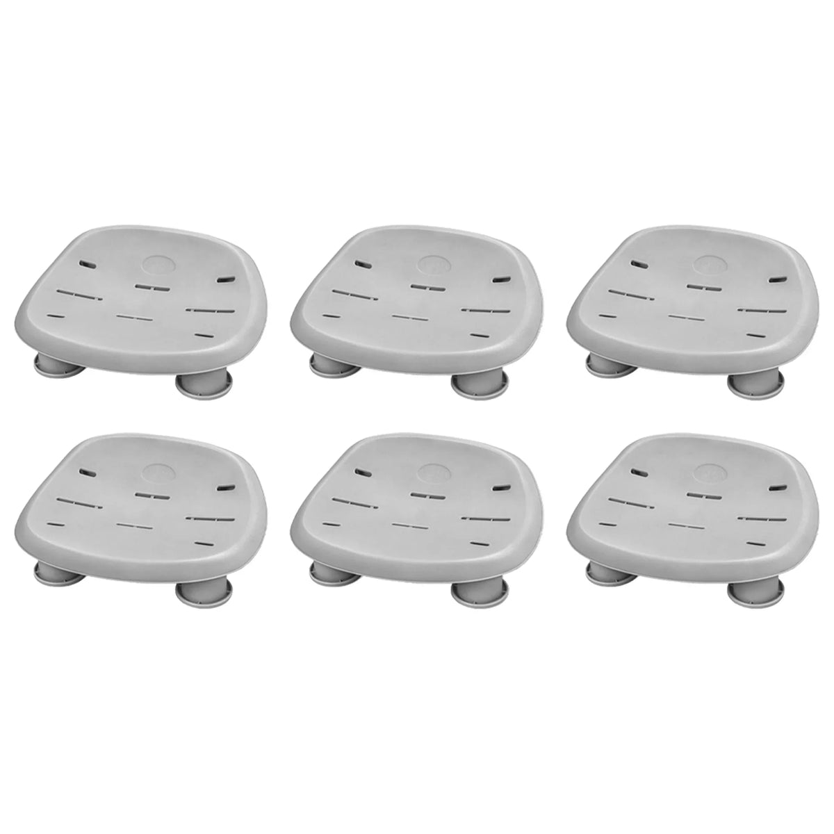 Bestway SizealuSizepa Honolulu AirJet Hot Tub w/6 Pool/Sizepa Sizeeat & 6 Pillows