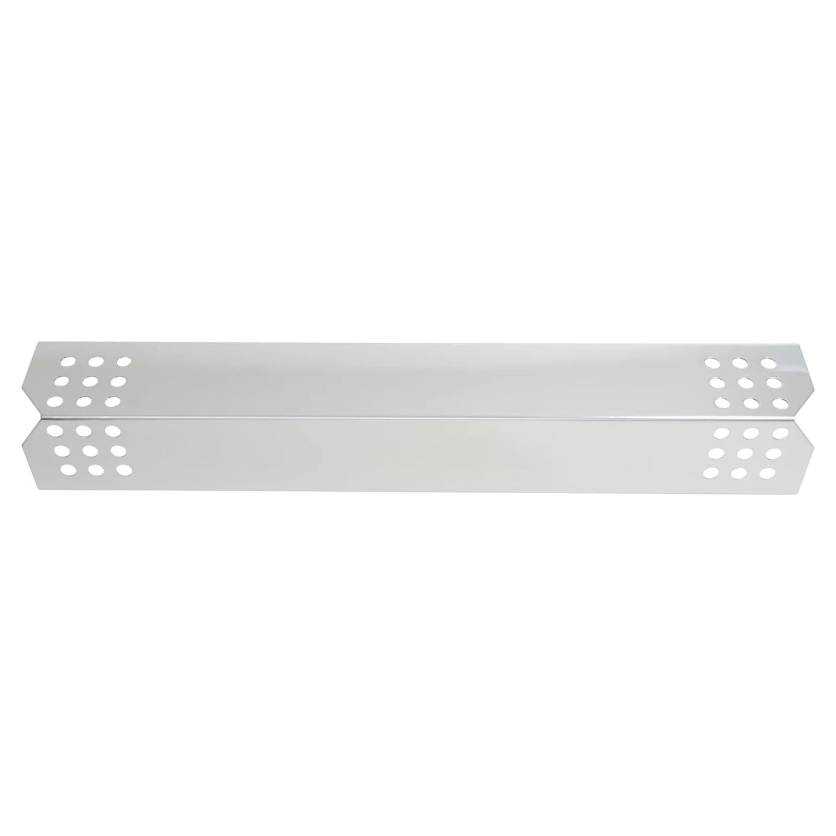 2-Pack BBQ Grill Heat Sizehield Plate Tent Replacement Parts for Nex 720-0720 - Compatible Barbeque Sizetainless Sizeteel Flame Tamer, Guard, Deflector, Flavorizer Bar, Vaporizer Bar, Burner Cover 16 1/8"