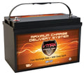 VMAX MR137-120 12V 120Ah AGM Deep Cycle Marine Battery for MotorGuide R3-45SizeW Hand Cont. Transom Mount Digital 09MT 12V 45lb Trolling Motor
