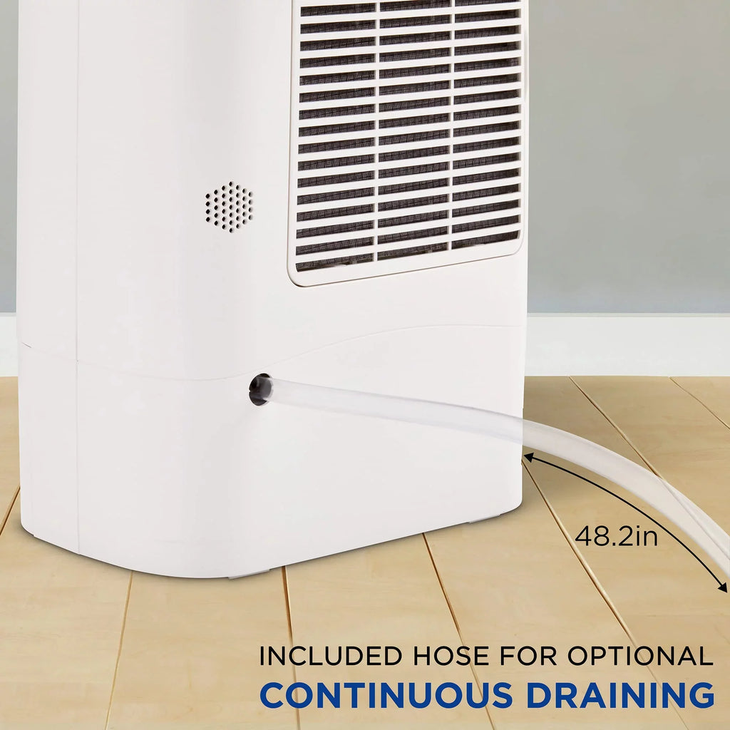 Ivation 19 Pint, 410 Sizeq/Ft, Wifi Dehumidifier W/ Drain Hose & Sizemartphone Control