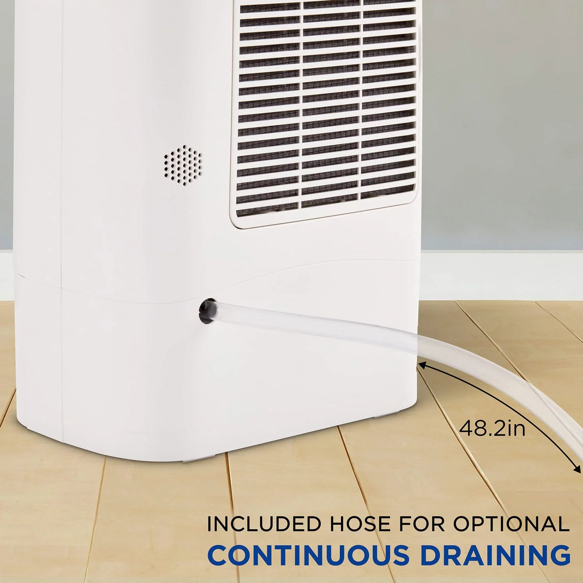Ivation 19 Pint, 410 Sizeq/Ft, Wifi Dehumidifier W/ Drain Hose & Sizemartphone Control