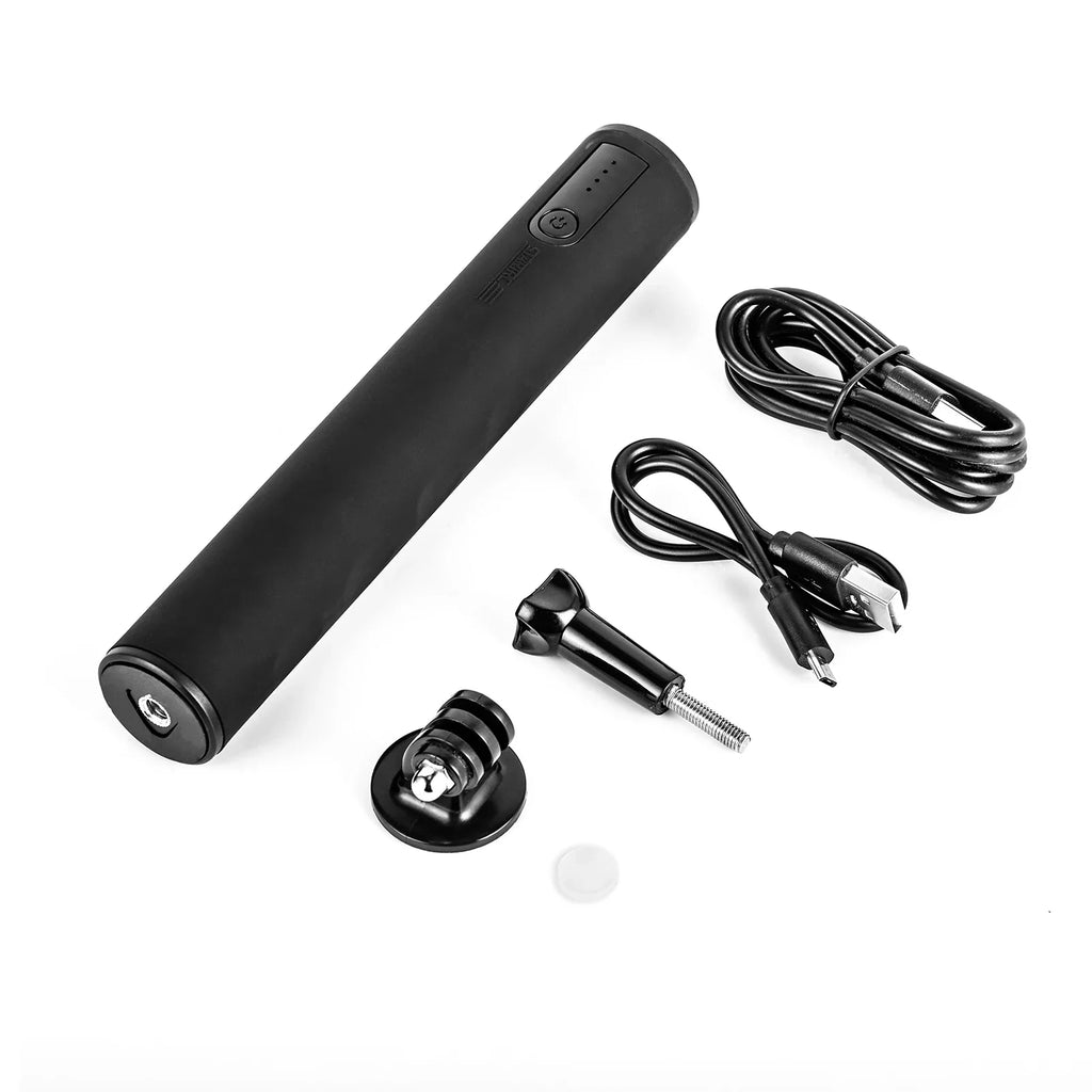 Walmeck  Multifunctional Power Bank Handle Grip with 6000mAh Large Capacity Battery 1/4 Inch Sizecrew USizeB Charging Port Replacement for  Action 2 OSizeMO Action FIMI PALM 2 FIMI PALM GoPro hero 8 9 10  ON