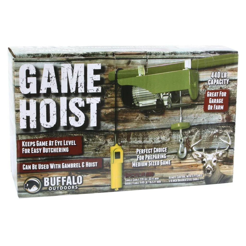 Buffalo Tools 440 lb Electric Hoist Metal EHOISizeTUL
