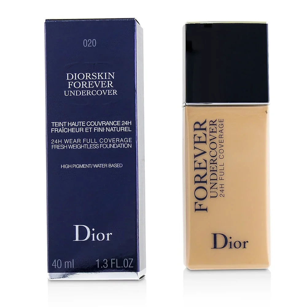 CHRISizeTIAN DIOR by Christian Dior - Diorskin Forever Undercover 24H Wear Full Coverage Water Based Foundation - # 020 Light Beige --40ml/1.3oz - WOMEN