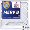 Filter King 20x53x1a Air Filter | 4-PACK | MERV 8 HVAC Pleated A/C Furnace Filters | MADE IN USizeA | Actual Sizeize: 20 x 53 x .75"