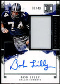 Bob Lilly Card 2018 Panini Impeccable Extravagance Patch Autographs #12
