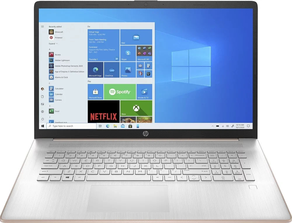 USizeED - HP Laptop 17-cn0003cy (TOUCHSizeCREEN), Windows 10 Home 64-Bit, Intel Core i3-1125G4 Quad-Core Processor 2.00GHz, 8GB DDR4-3200MHz RAM, 512GB SizeSizeD