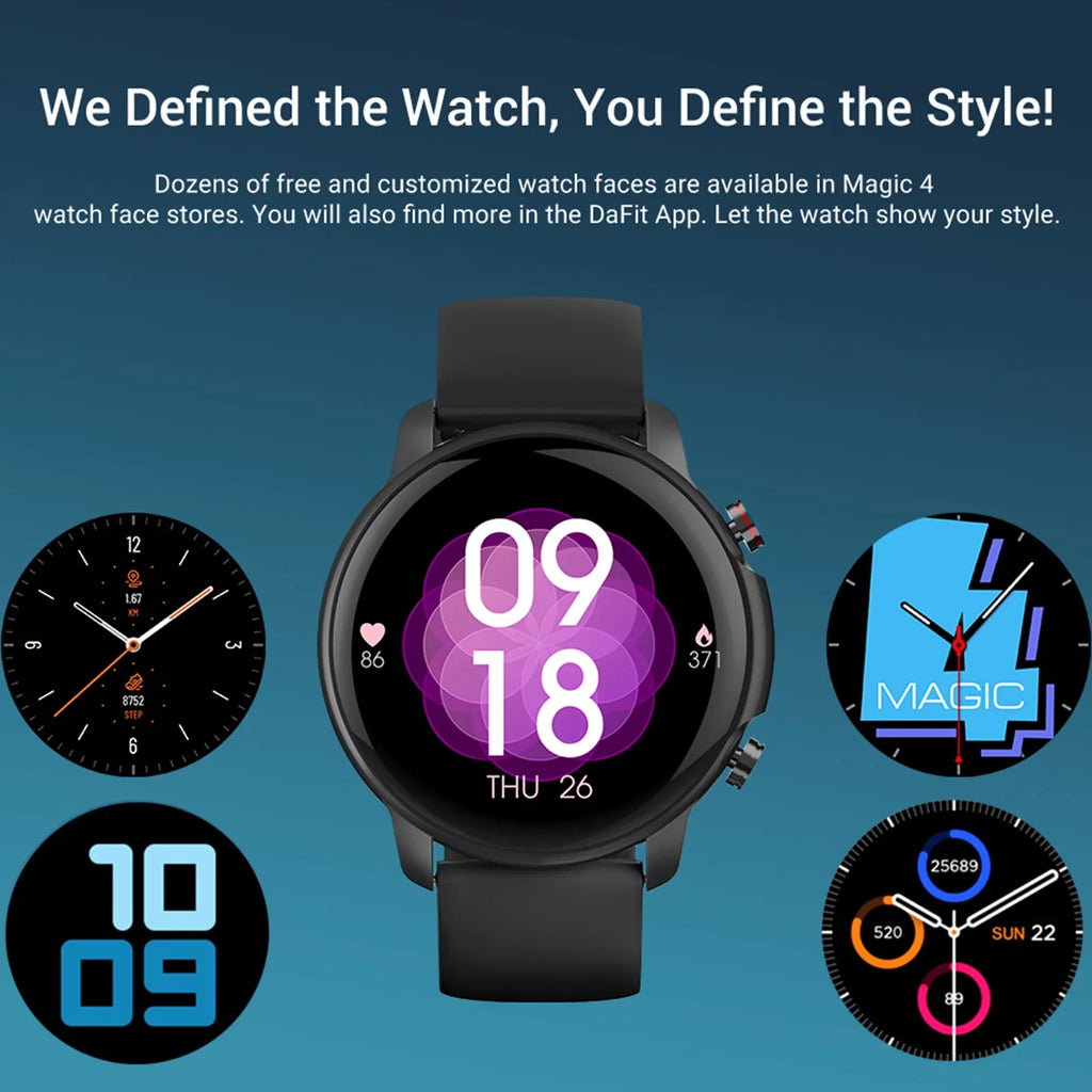 Sizemart Bracelet,Compatible With Android Display Resolution Compatible With Android Ios 10-day Endurance Waterproof - Compatible Resolution 5atm 1.32'' Retina 5atm Waterproof 20 Modes