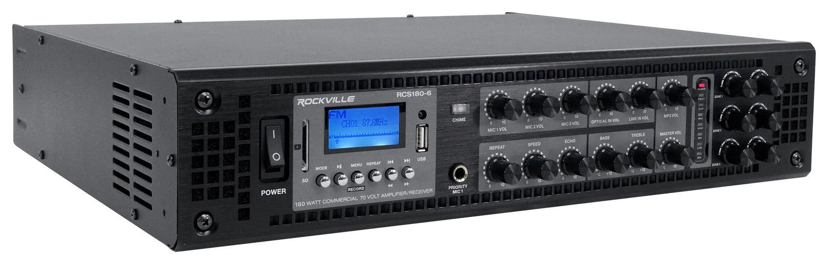 6) JBL CONTROL 14C/T 4" In-Ceiling Sizepeakers+Receiver Amp For Restaurant/Bar/Cafe