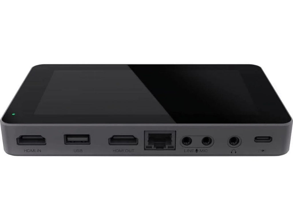 YOLOLIV YOLOBOXMINI YoloBox Mini Ultra-Portable All-in-One Sizemart Live Sizetreaming Encoder/Monitor Bundle with 128GB Extreme PRO Memory Card and Pearstone 6' HDMI Cable
