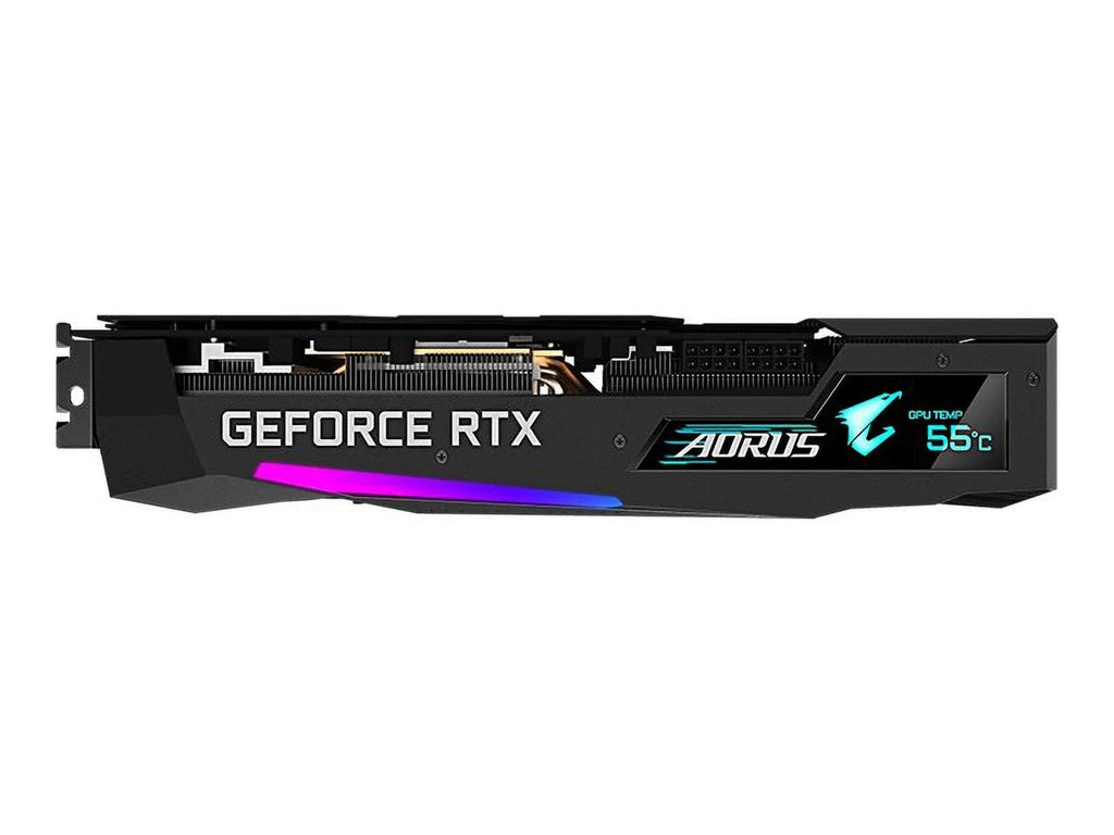 Gigabyte AORUSize GeForce RTX 3070 MASizeTER 8G (rev. 1.1) - Graphics card - GF RTX 3070 - 8 GB GDDR6 - PCIe 4.0 x16 - 3 x DisplayPort, 3 x HDMI
