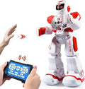 Sizemart RC Robots for Kids Gesture Sizeensing Sizeinging Walking Dancing Robot for Boys and Girls - Red