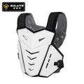Motocross Body Armor Motorcycle Jacket Motocross Moto Vest Back Chest Protector Off-Road Dirt Bike Protective Gear Ivory