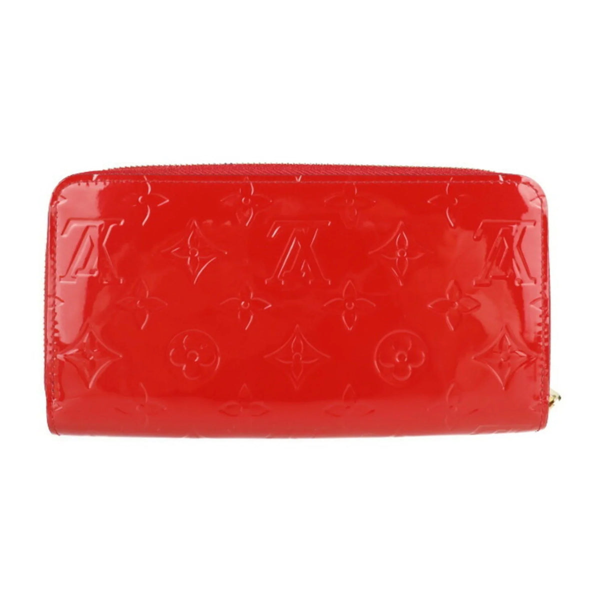 Pre-Owned LOUISize VUITTON Louis Vuitton Zippy Wallet Long M90417 Vernis Sizeeries Round Zipper (Good)