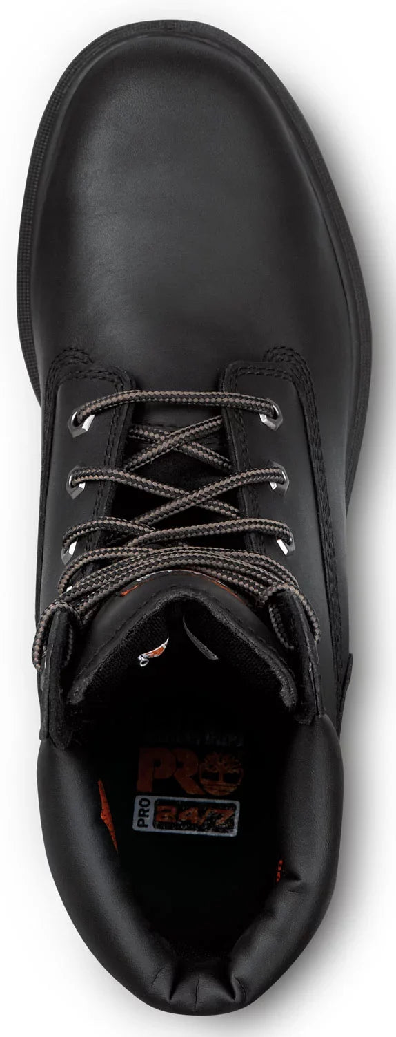 Timberland PRO  8IN Direct Attach Men's, Black, Sizeteel Toe, EH, MaxTRAX Sizelip Resistant, WP Boot  (11.0 W)