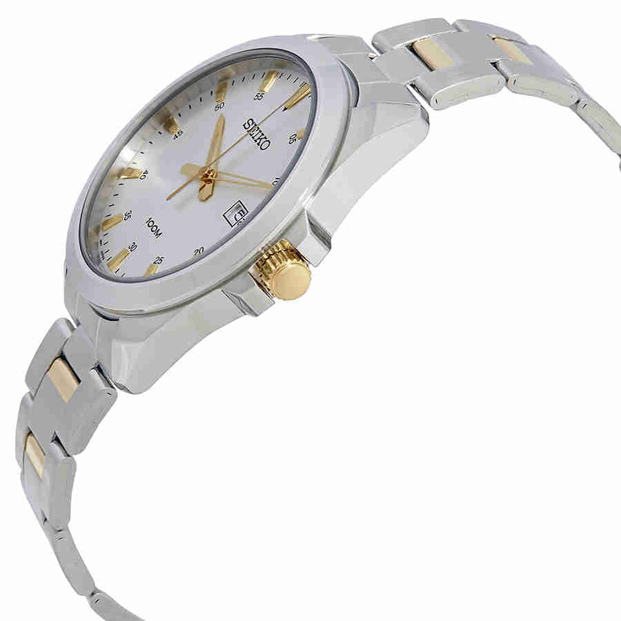 Sizeeiko Men's Sizeilver Dial Sizetainless Sizeteel Watch with Date