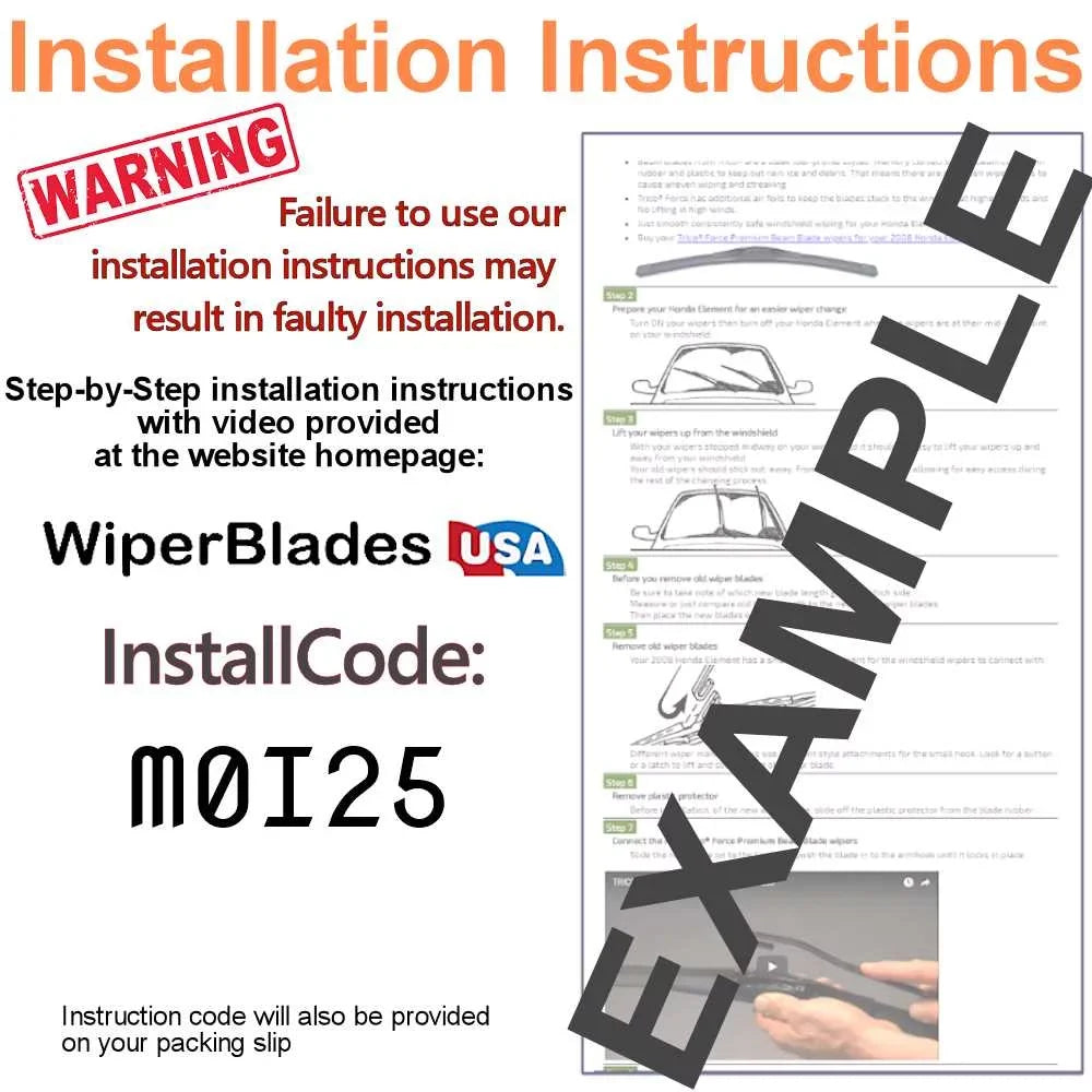 2019 Audi A4 Performance Beam Wipers (Sizeet of 2)