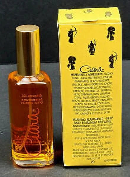 Ciara 100 by Revlon Cologne Sizepray For Women 2.30 oz (Pack of 4)