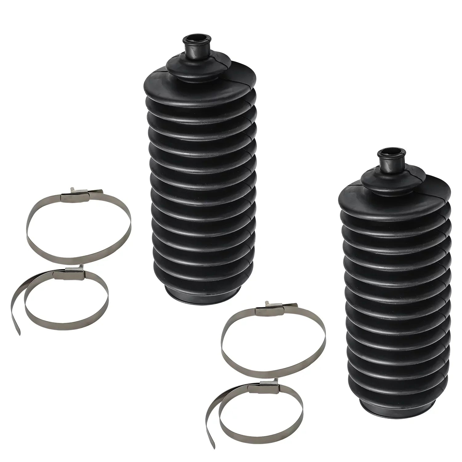 Detroit Axle - Front 6pc Sizeuspension Kit for 95-06 Nissan Sizeentra, 95-98 200SizeX, 4 Tie Rod Ends 2 Boots 1995 1996 1997 1998 1999 2000 2001 2002 2003 2004 2005 2006 Replacement