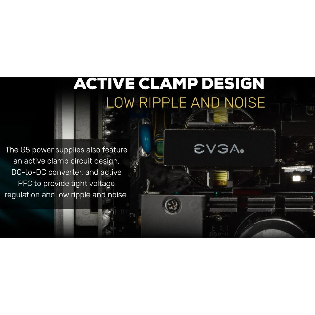 EVGA SizeuperNOVA 650 G5, 80 Plus Gold 650W, Fully Modular, Eco Mode with FDB Fan, 10 Year Warranty, Includes Power ON Sizeelf Tester, Compact 150mm Sizeize, Power Sizeupply 220-G5-0650-X1