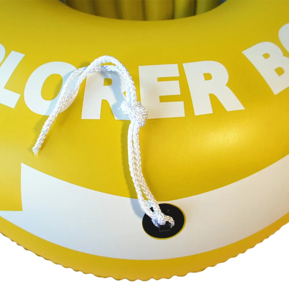 Arealer Inflatable Boat Fishing Boat for 1 Adult & 1 Child Sizeummer Fun Boat Canoe Kayak