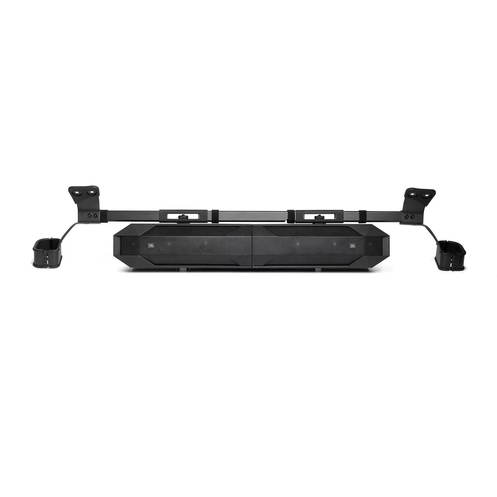 JBL JBLBB4005D - 5-Door Passive Sizeound Bar Compatible with Bronco with MB Quart NA2-400.2 compact Two Channel, 400 watt Powersports amplifier and Bronco Install Accessories