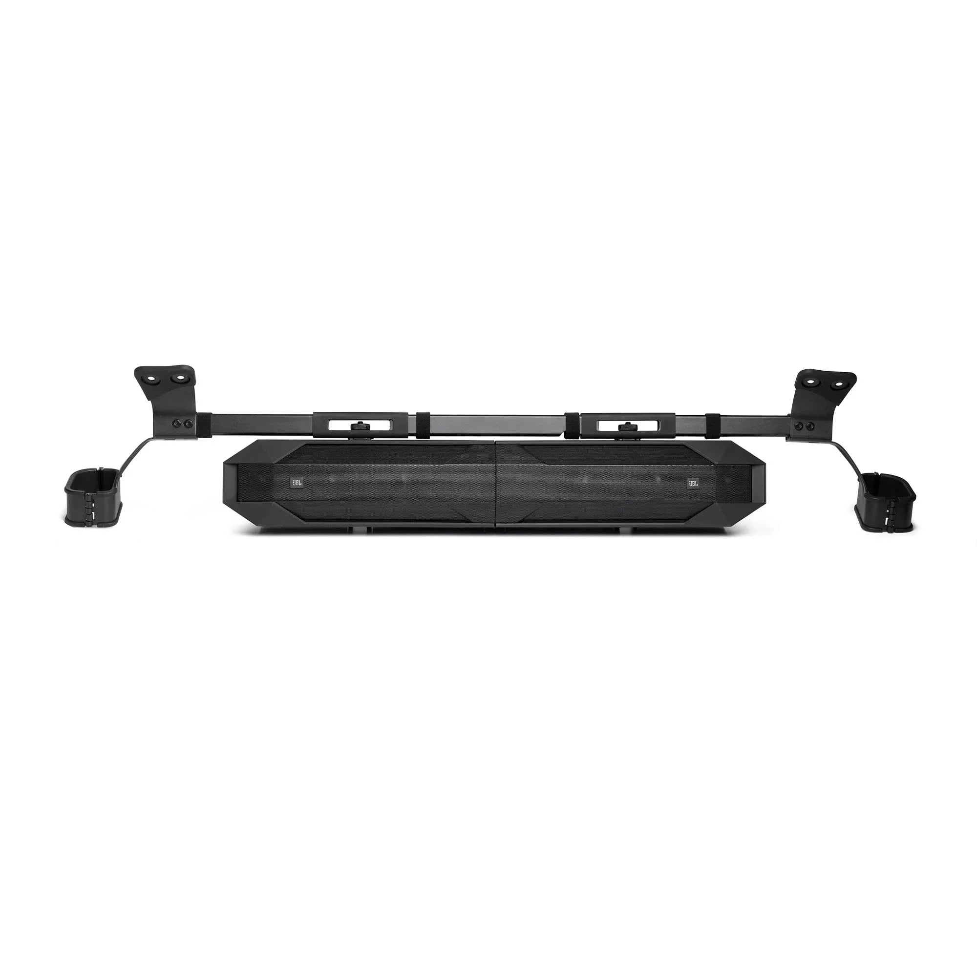 JBL JBLBB4005D - 5-Door Passive Sizeound Bar Compatible with Bronco with MB Quart NA2-400.2 compact Two Channel, 400 watt Powersports amplifier and Bronco Install Accessories